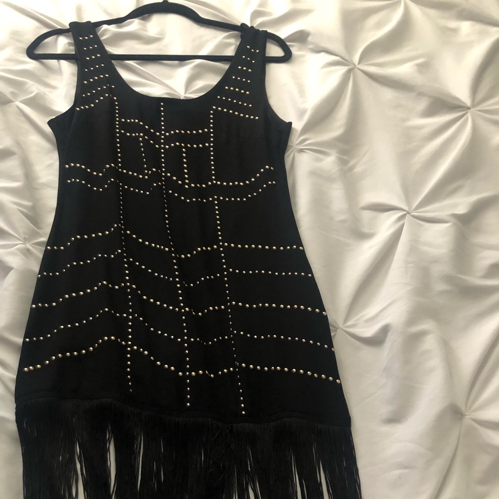 Free Press Fringe Flapper Dress